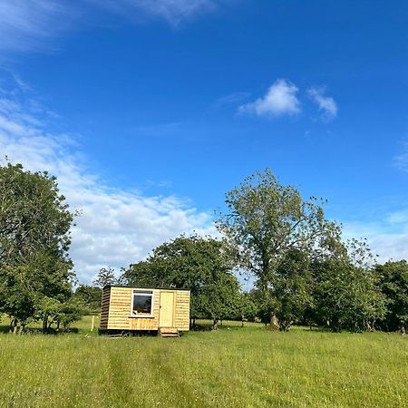 Off Grid Shepherds Hut Llansilin Exterior foto